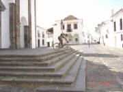 Escadas na Igreja